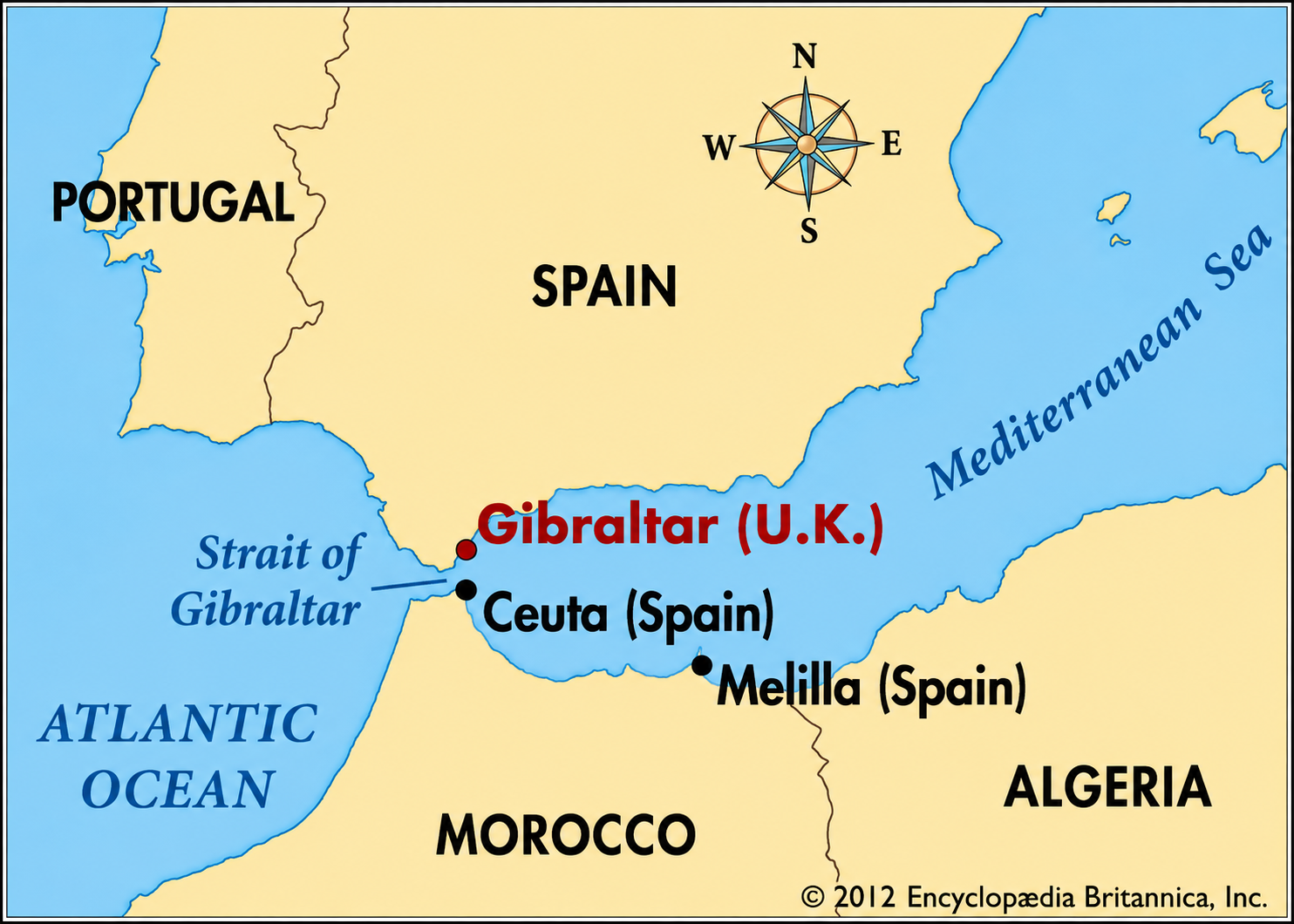 Ceuta Migrant Crisis 2026 UPSC Notes: Location, Map & Current Affairs MCQ